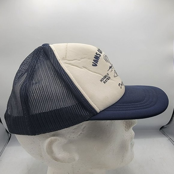 Vans Stay Forever Trucker Hat Mesh Back Casual Breathable Adjustable Lightweight - Picture 4 of 8